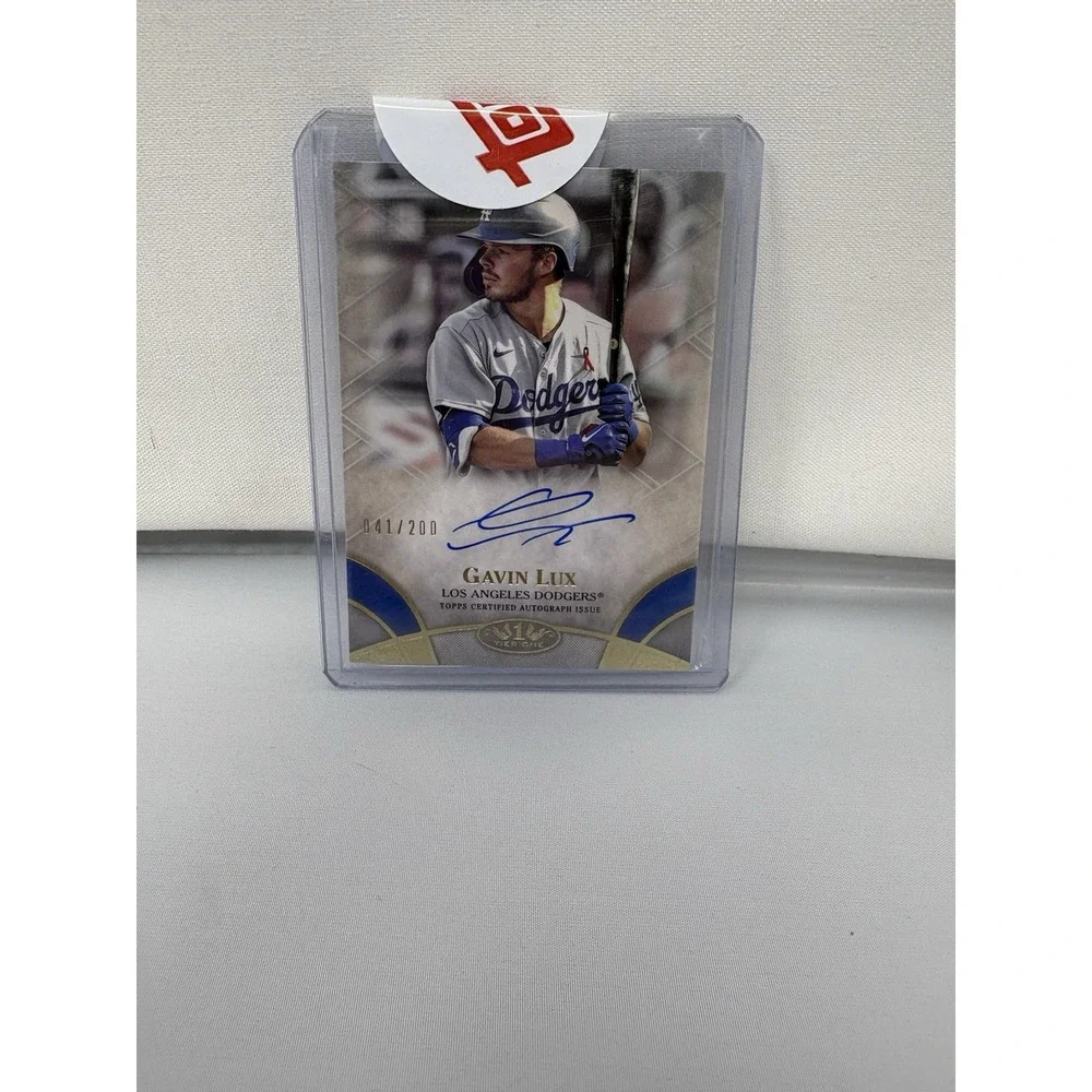 Gavin Lux 2021 Topps Tier One #BOA-GL Break Out Autographs Auto #/200